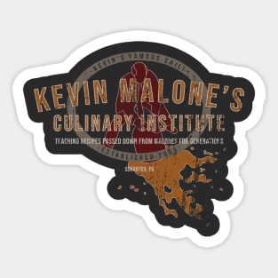 Kevin Malone's Culinary Institute Sticker